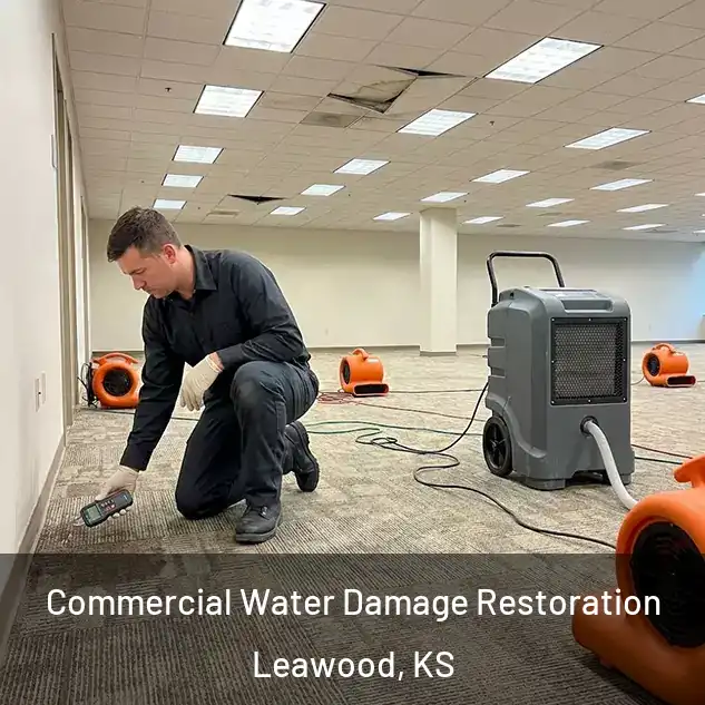  Commercial Water Damage Restoration Leawood, KS