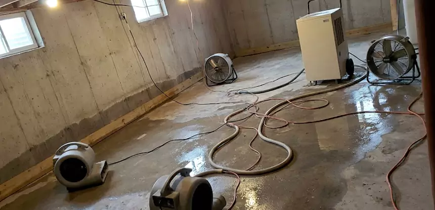 Large-Scale Water Damage Cleanup in Leawood